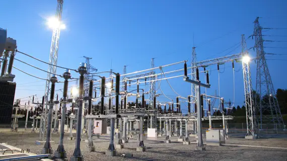 Electric substations, power transmission and distribution